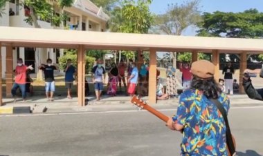Lek Dahlan Pencipta Lagu Losdol, Hibur Pasien Isolasi Covid-19