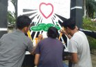 Ketimbang Konvoi, Para Pendekar di Ngawi Ini Lebih Memilih Memperbaiki Tugu PSHT