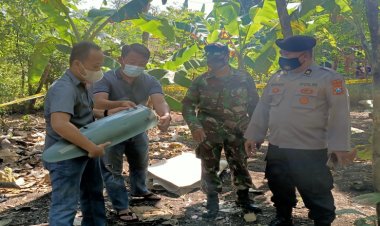 Heboh! Sebuah Benda Diduga Milik Pesawat Jatuh di Wilayah Ngawi