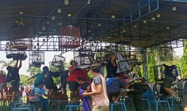 Satpol PP Ngawi Ajak Masyarakat Gempur Peredaran Rokok Ilegal Melalui Lomba Burung Berkicau