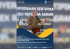Serahkan Sertipikat di NTT,  Menteri AHY Kenang pernah Sekolah di Dili