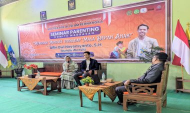 Seminar Parenting Komite, MI Creative Al Islam Pehnangka Ngawi Hadirkan Anak Pemulung Mampu Kuliah hingga S2 di UGM Yogyakarta