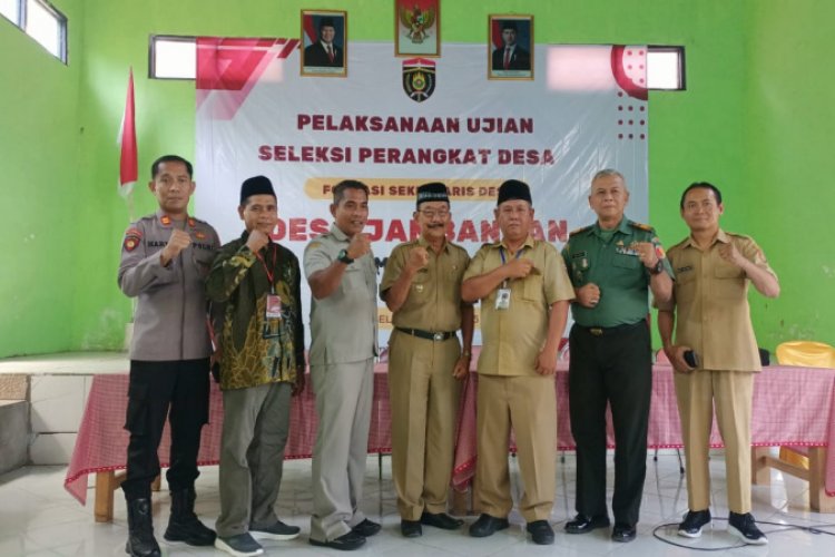 Pemdes Jambangan Sukses Gelar Ujian Perangkat, Jabatan Sekdes Tak Lagi Kosong