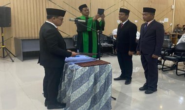 Dua Camat di Kabupaten Ngawi Dilantik Jadi PPATS