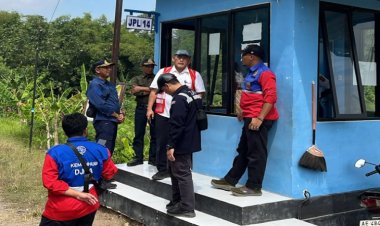 Fokus Keselamatan, Dishub Ngawi dan DJKA Kemenhub Tinjau Lapangan JPL Keraswetan Geneng